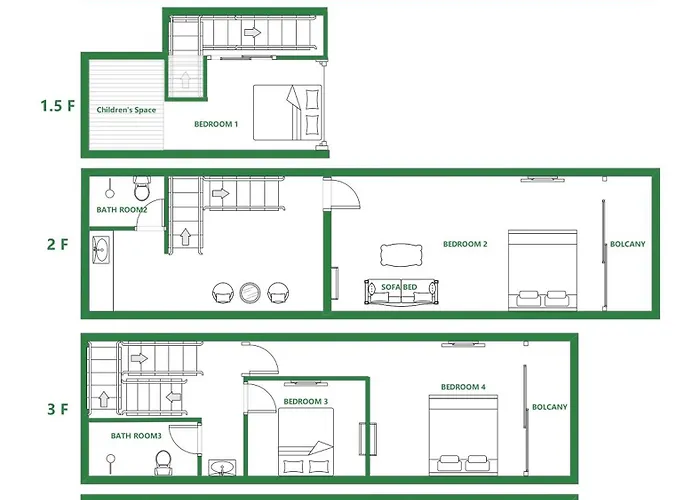 ヴィラ Fivehouse Silom1 - Heart - Silom -bts Mrt 2min - Lumpini Park - Bnh