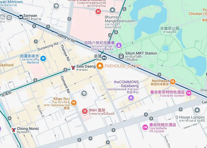 ヴィラ Fivehouse Silom1 - Heart - Silom -bts Mrt 2min - Lumpini Park - Bnh